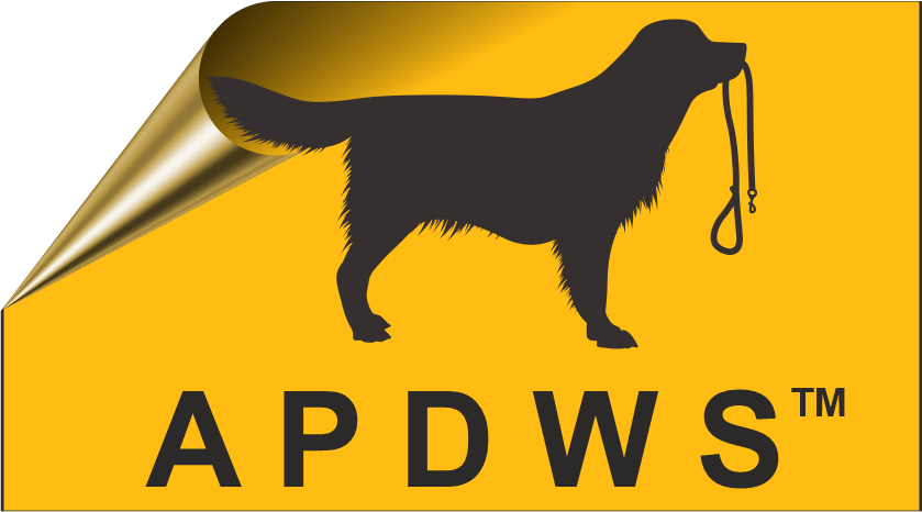 APDWS Logo Image for Association of Professional Dog Walkers and Sitters